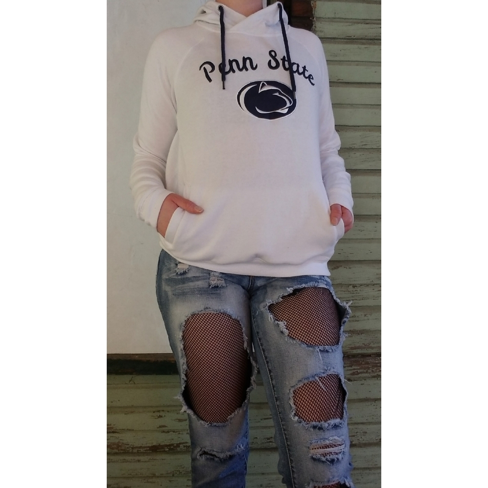 Penn State Womens White Hoodie